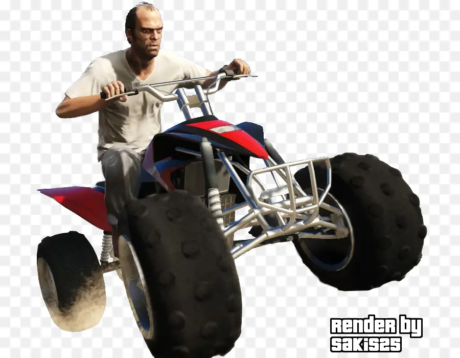 Pria Di Atv，Sepeda Quad PNG