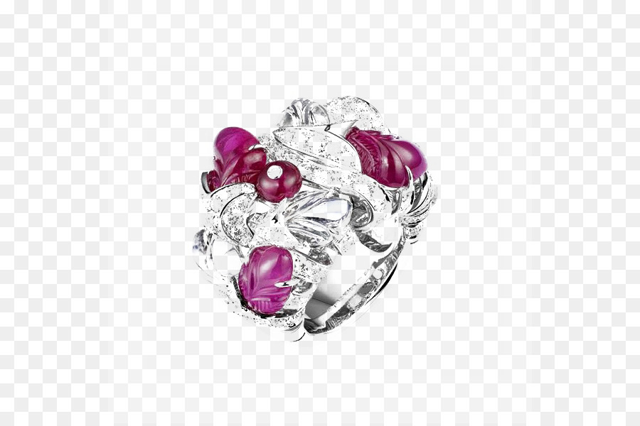 Cincin Ruby Dan Berlian，Batu Permata PNG