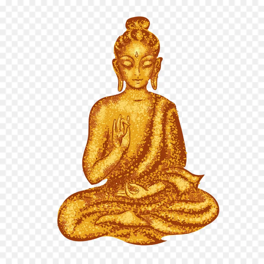 Buddha Duduk Dari Gandhara，Agama Buddha PNG