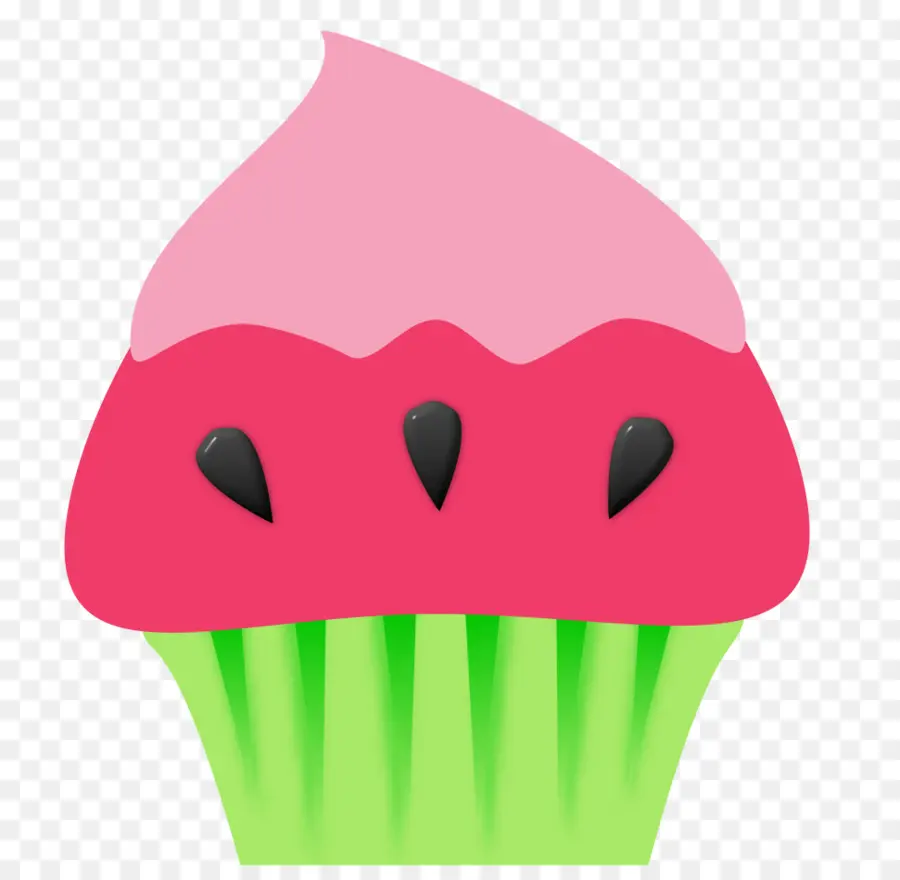 Cupcake，Semangka PNG