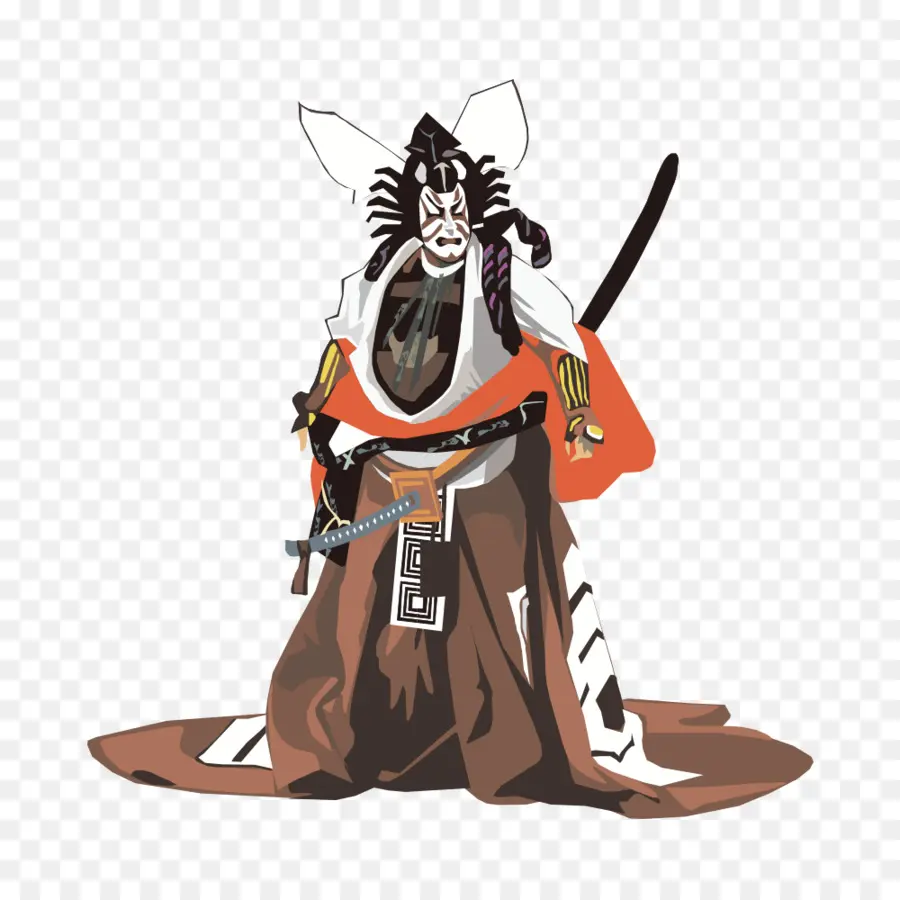 Samurai，Pedang PNG