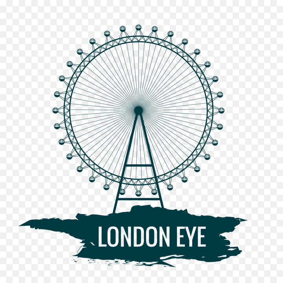 London Eye，Kartun PNG