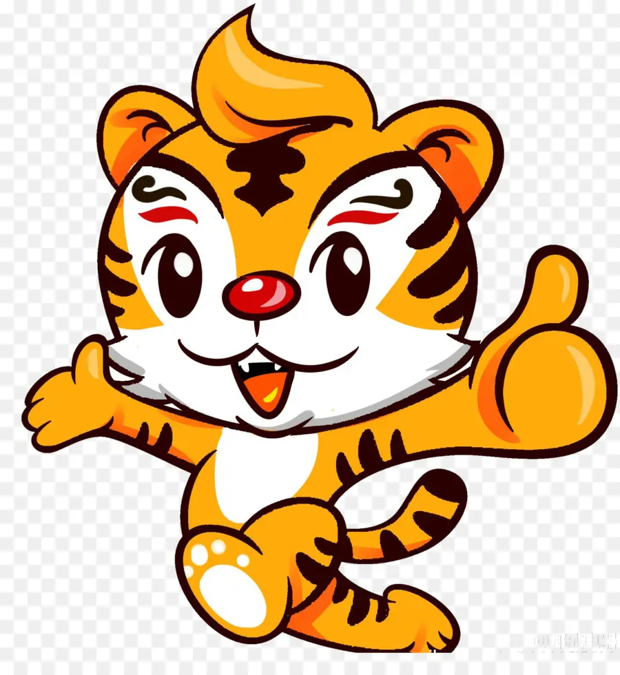 Harimau Kartun，Imut Imut PNG