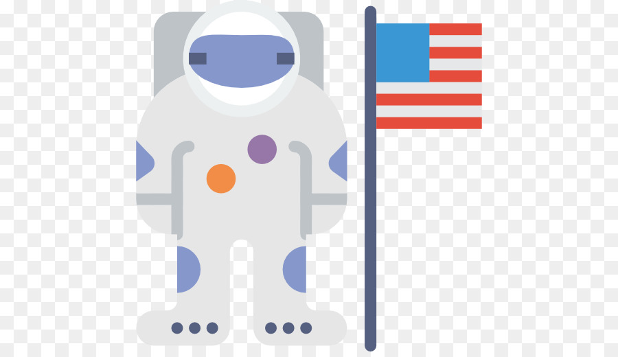 Astronaut，Bendera PNG