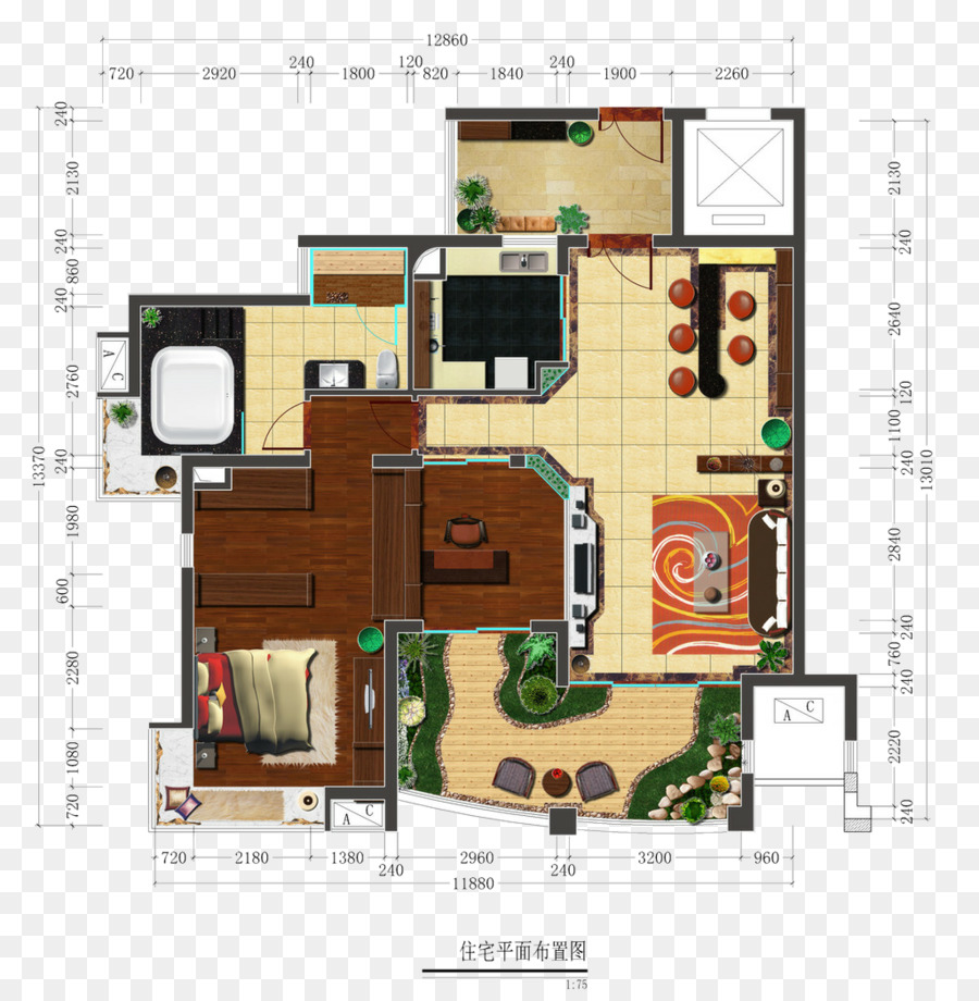 Denah，Jasa Desain Interior PNG