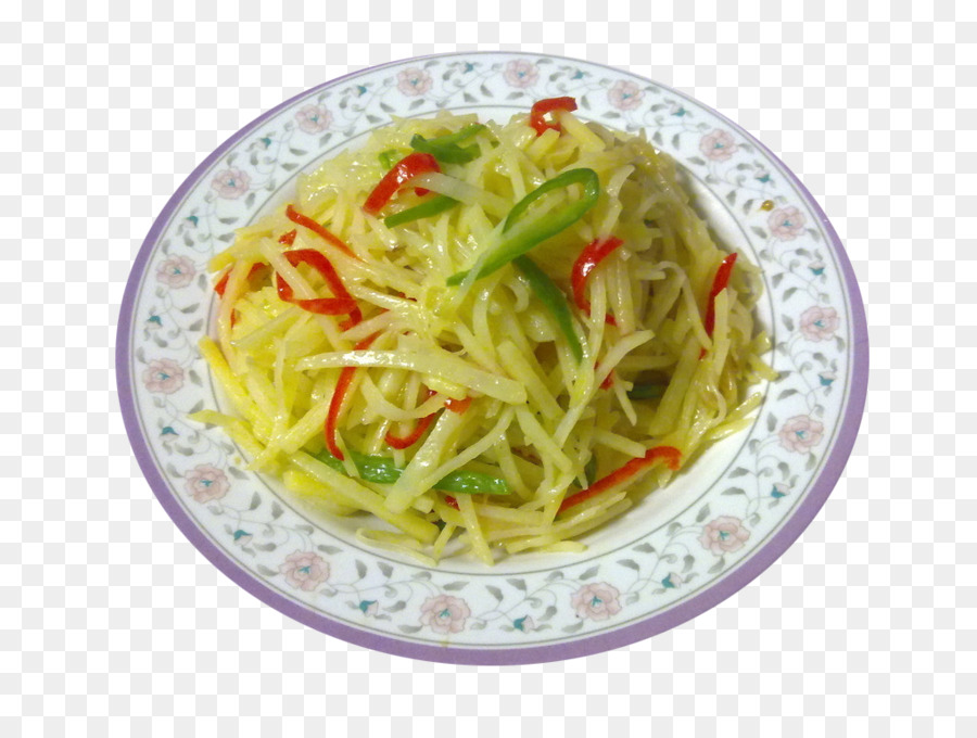 Chow Mein，Spaghetti Dengan Bawang Putih Dan Minyak PNG