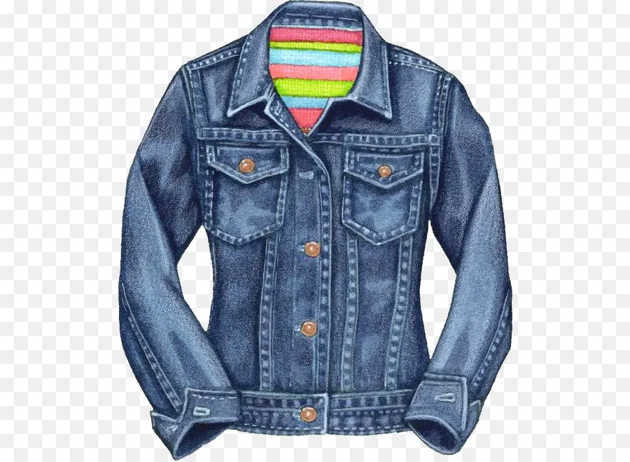 Jaket Denim，Jaket PNG