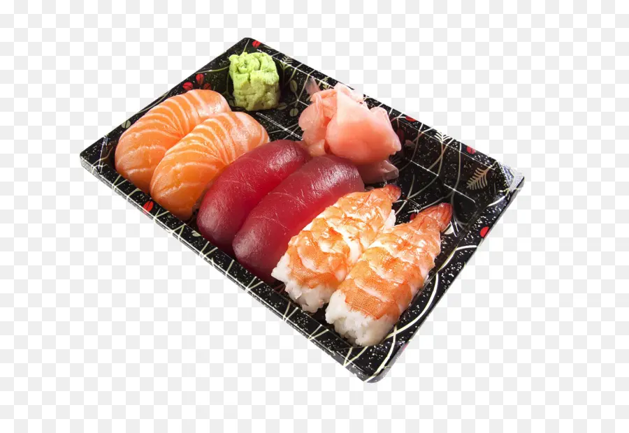 Piring Sushi，Sashimi PNG