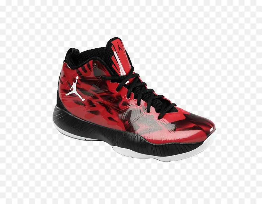 Sepatu Basket Merah，Sepatu Kets PNG