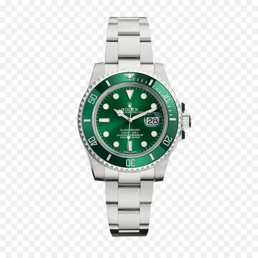 Jam Tangan Rolex Hijau，Rolex PNG