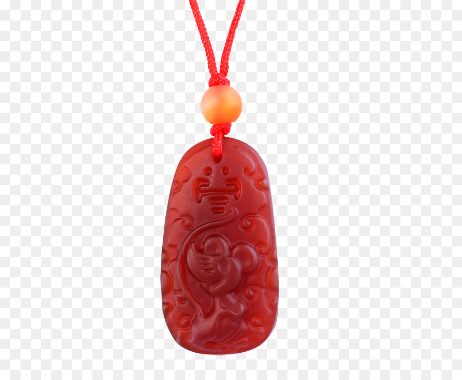 Liontin Merah，Kalung PNG