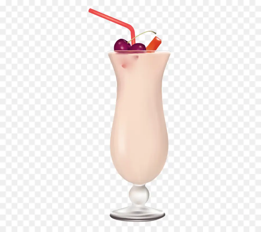 Minuman Merah Muda，Jerami PNG