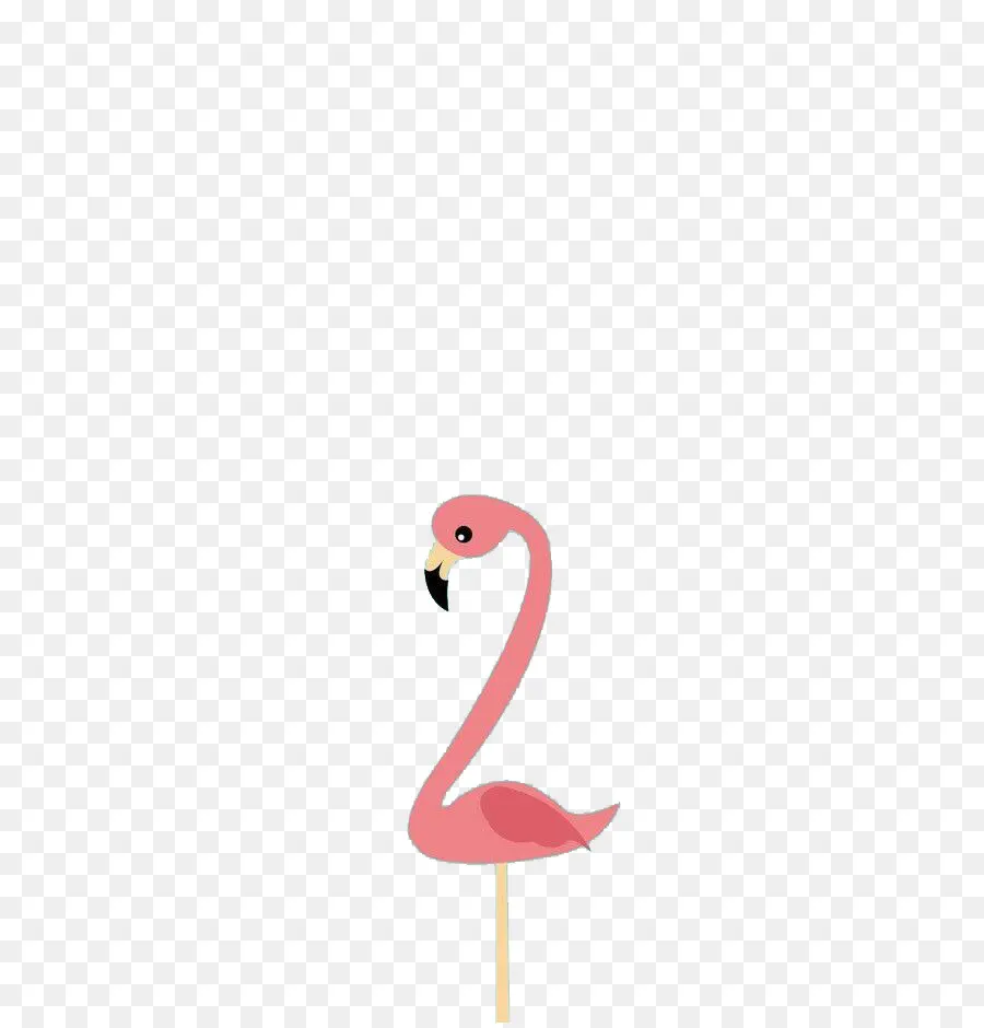 Flamingo Sederhana，Minimalis PNG