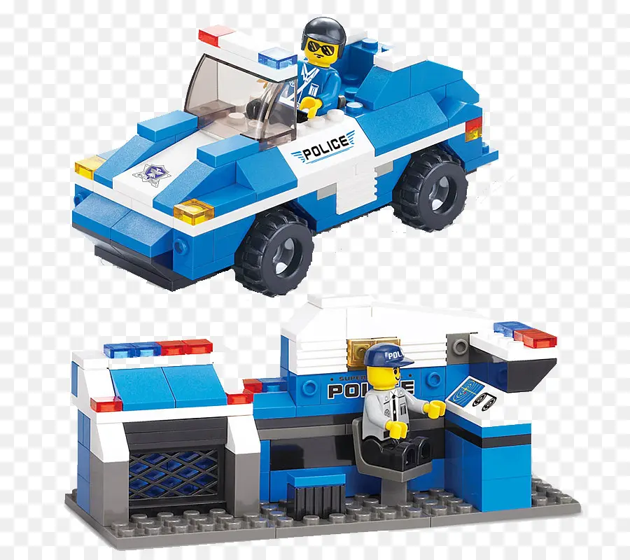 Set Polisi Lego，Lego PNG