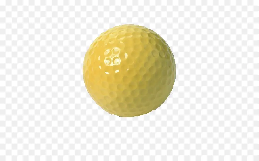 Bola Golf，Kuning PNG