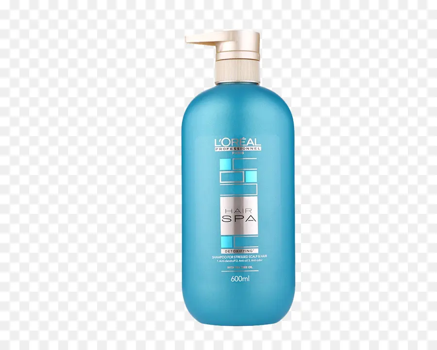 Botol Spa Rambut Biru，L'oreal PNG