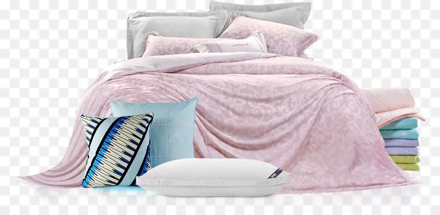 Tempat Tidur Dengan Bantal，Tempat Tidur PNG