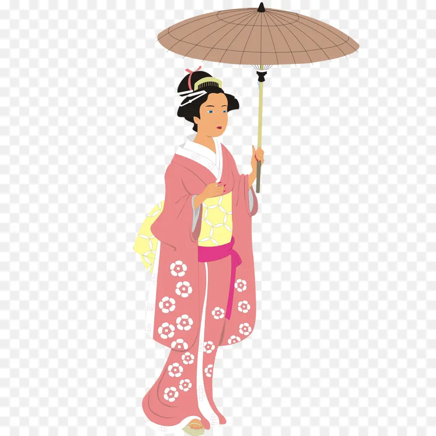 Jepang，Kimono PNG