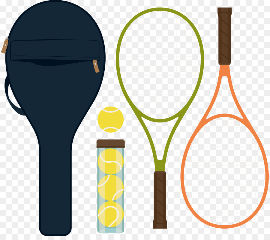 Tenis，Raket PNG