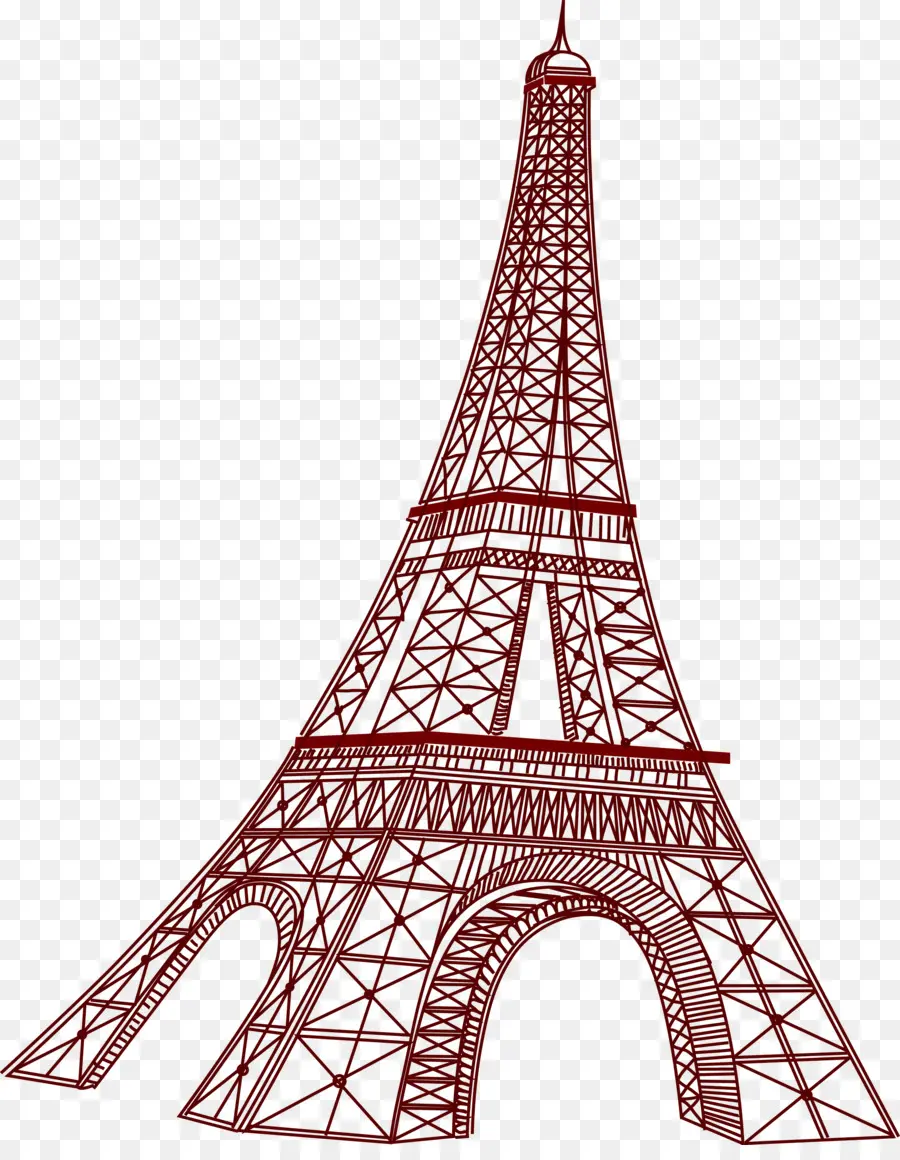 Menara Eiffel，Paris PNG