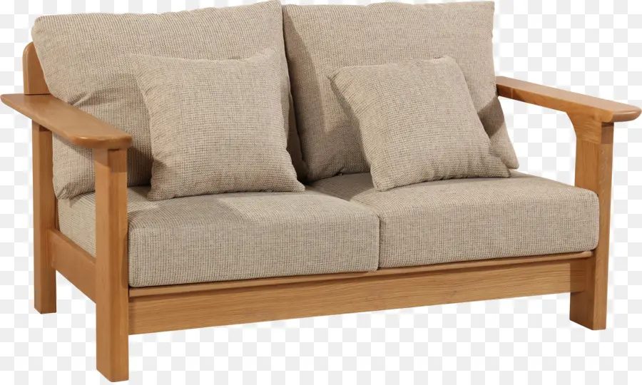 Sofa Kayu，Sofa PNG