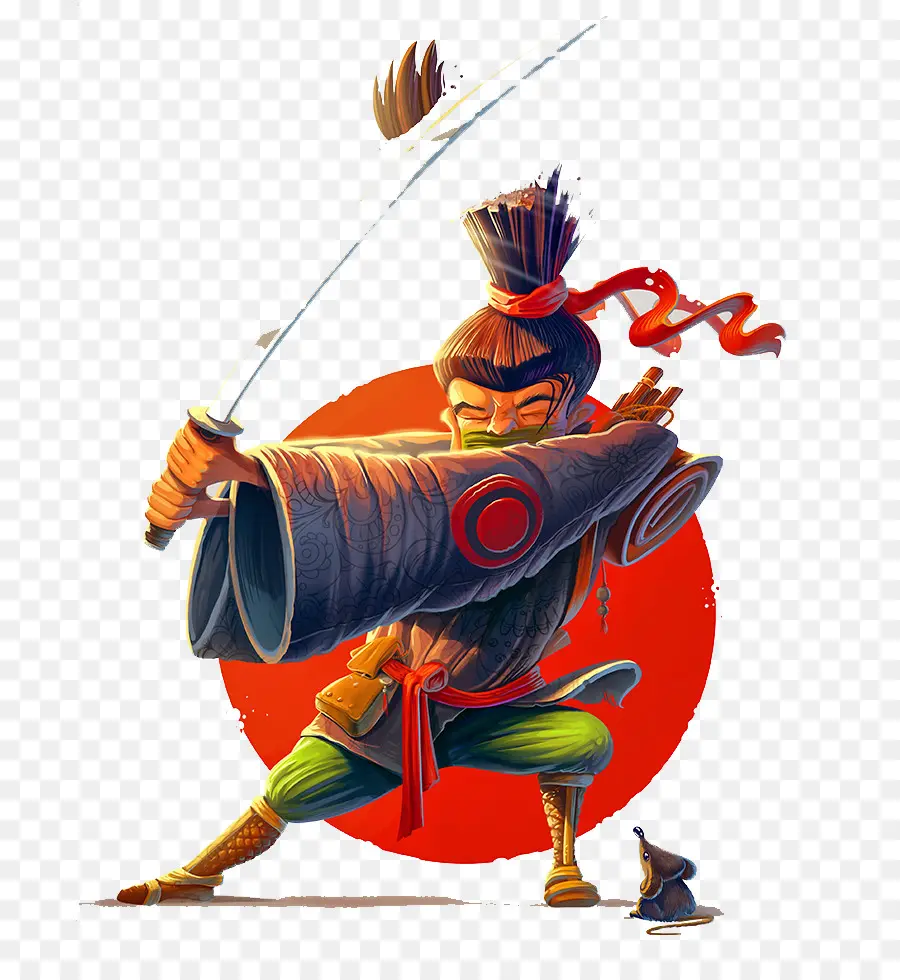 Samurai，Karakter PNG