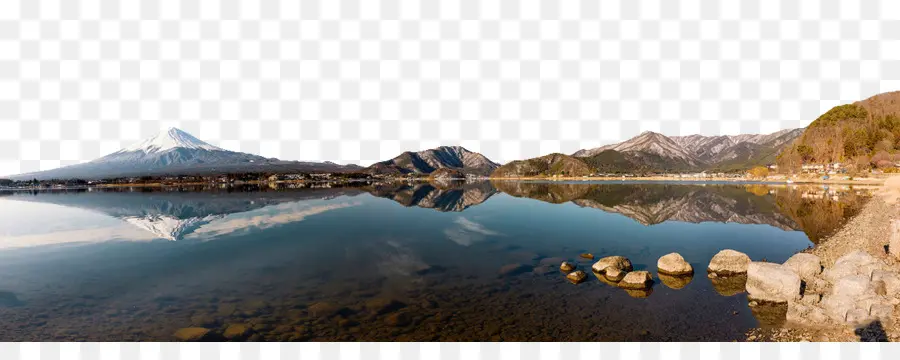 Gunung Dan Danau，Cerminan PNG