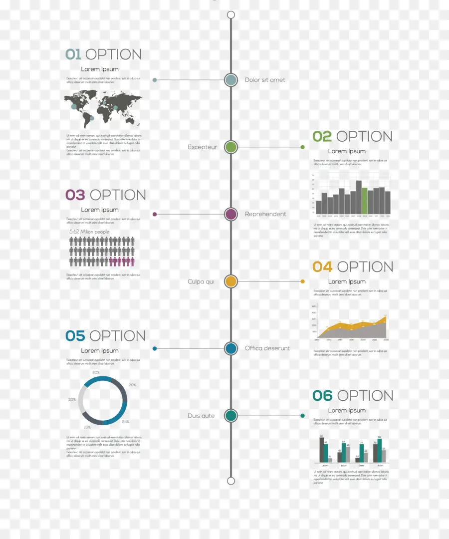 Infographic，Timeline PNG