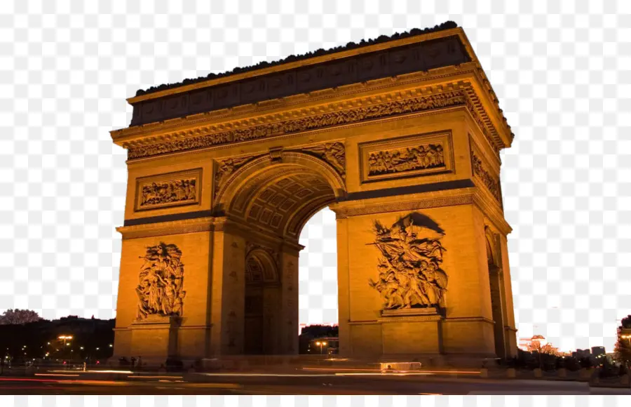 Arc De Triomphe，Paris PNG