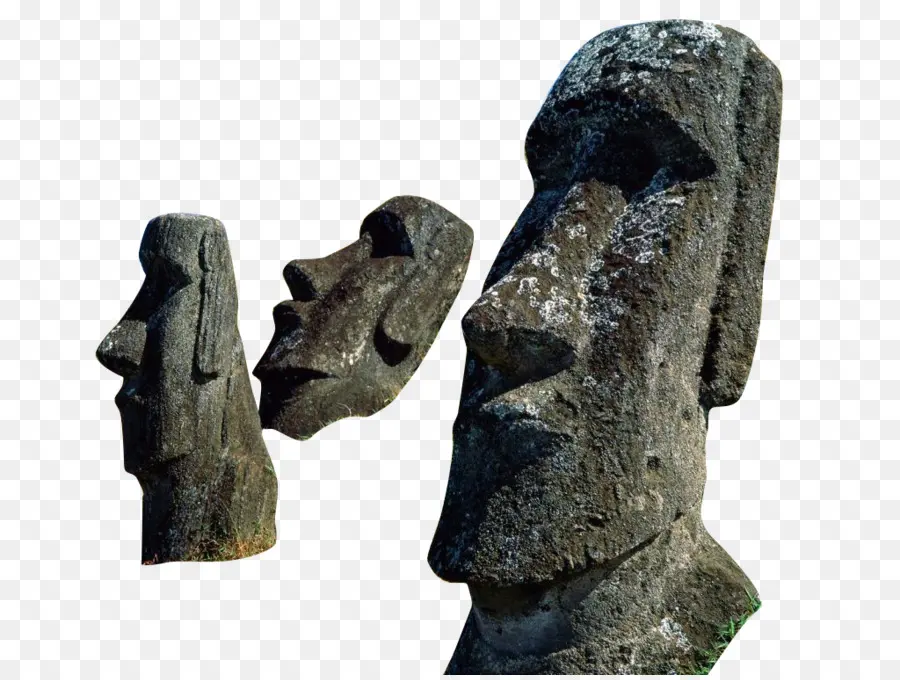 Patung Moai，Batu PNG