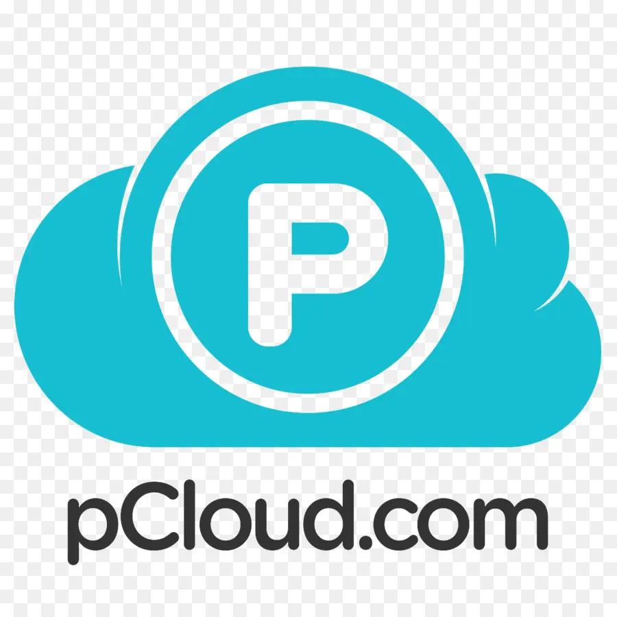 Logo Pcloud，Penyimpanan Awan PNG