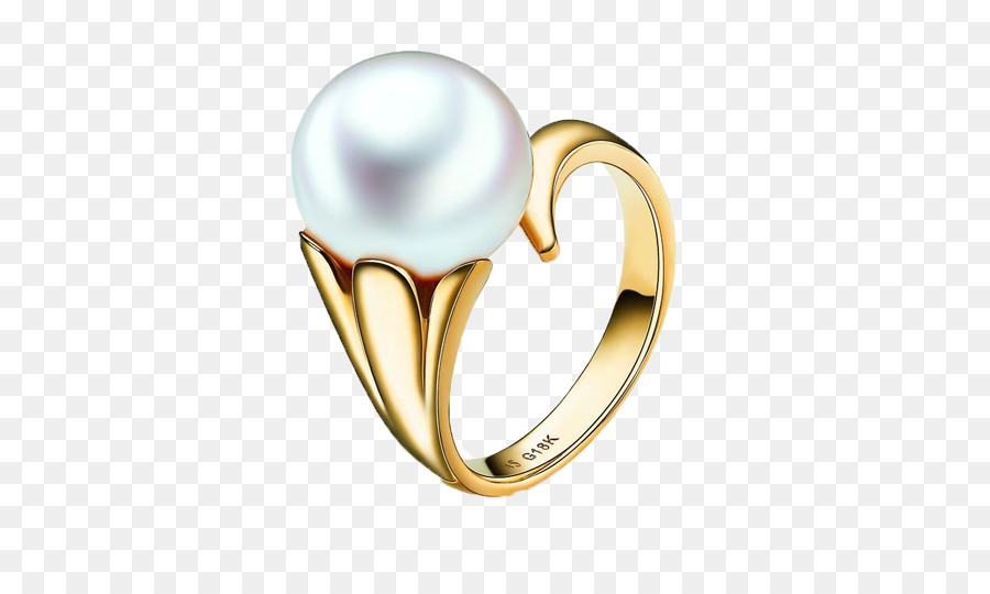 Cincin Mutiara，Emas PNG