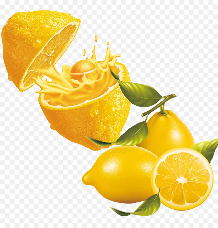 Lemon，Jeruk PNG