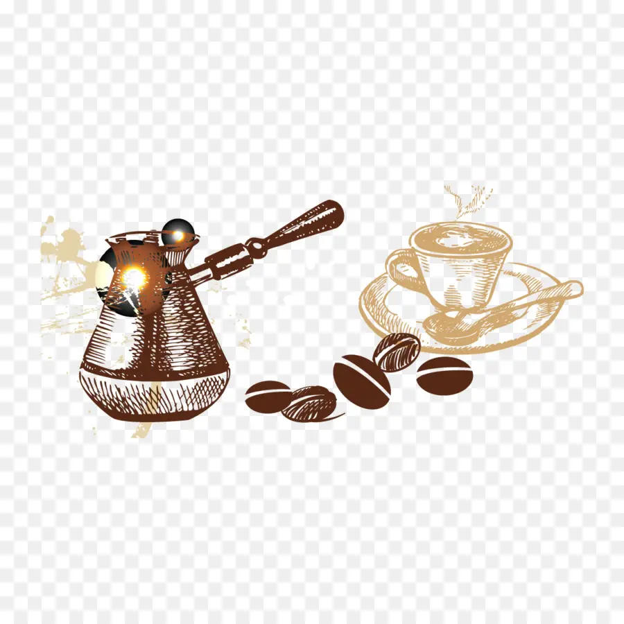 Perangkat Kopi，Cangkir Kopi PNG