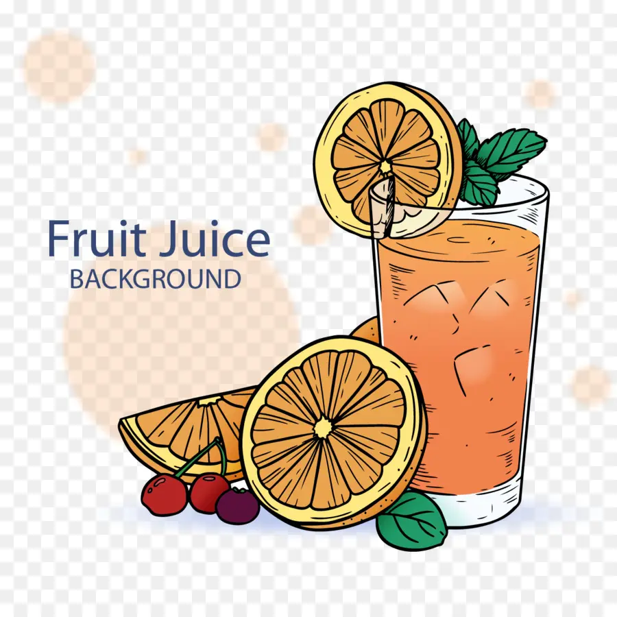 Jus Buah，Oranye PNG