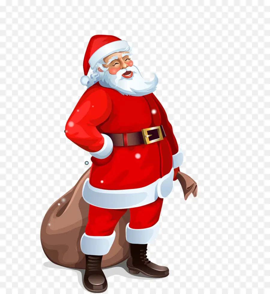 Santa Claus，Pixel PNG
