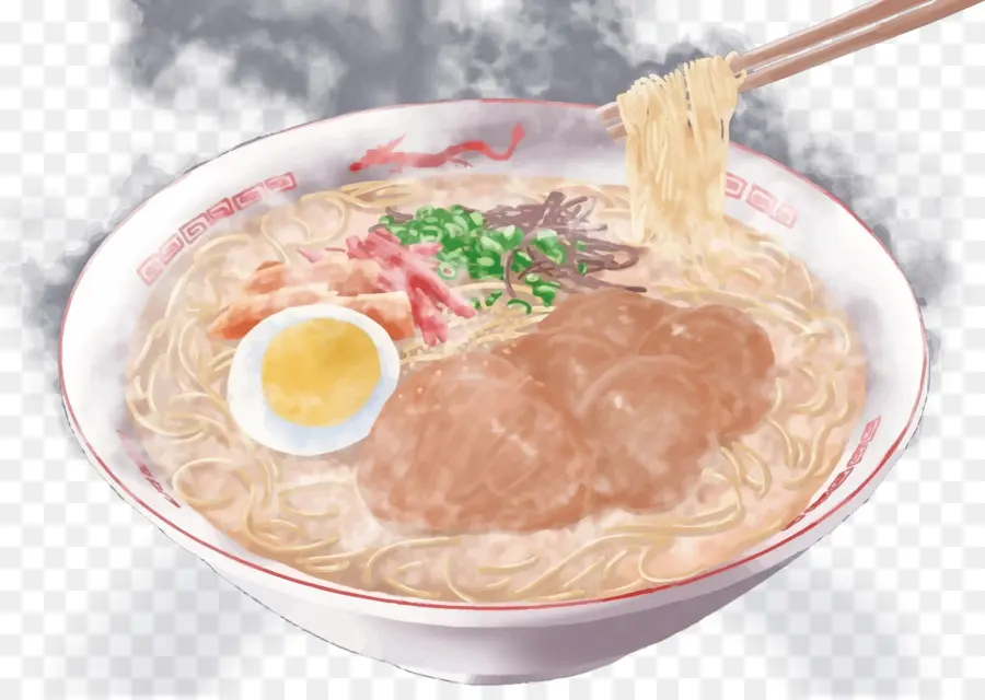 Semangkuk Ramen，Mie PNG