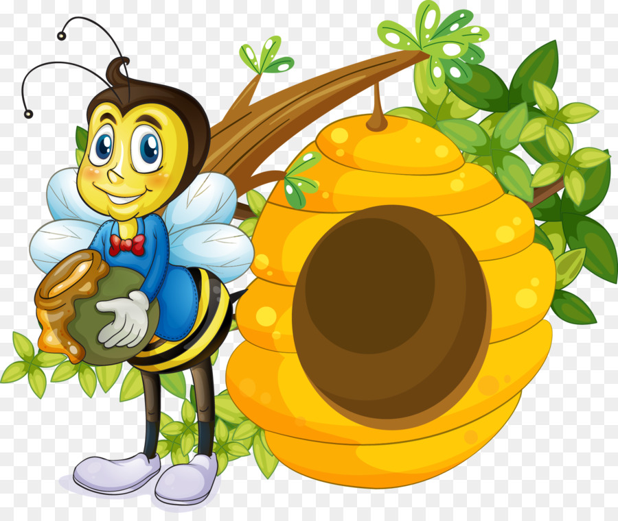 21 Gambar  Sarang  Lebah  Kartun Kumpulan Gambar  Kartun