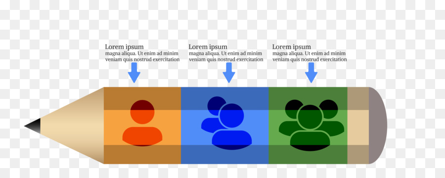 Infografis Pensil，Ikon PNG