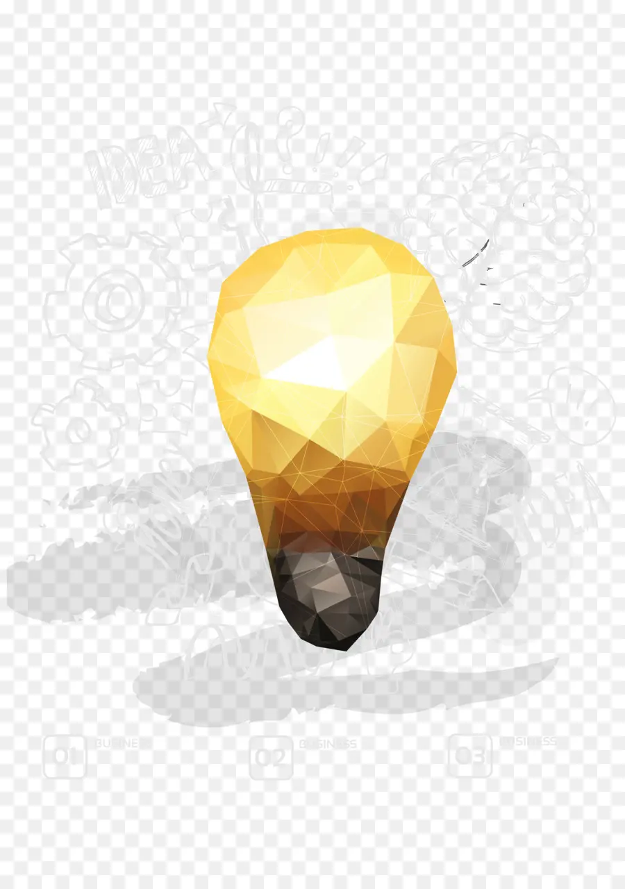 Bola Lampu，Ide PNG