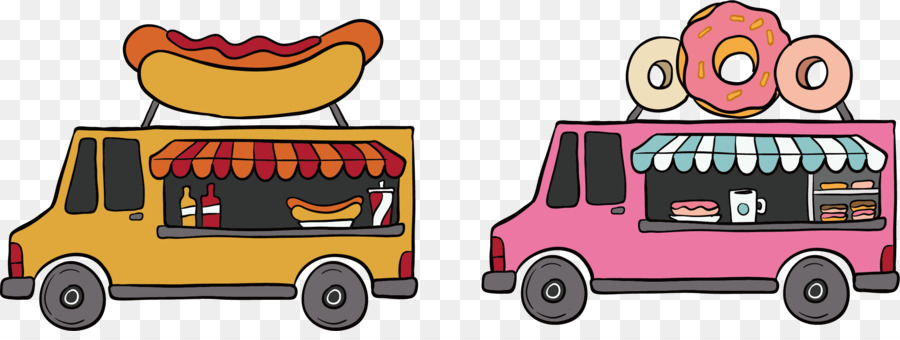 Truk Makanan，Hot Dog PNG