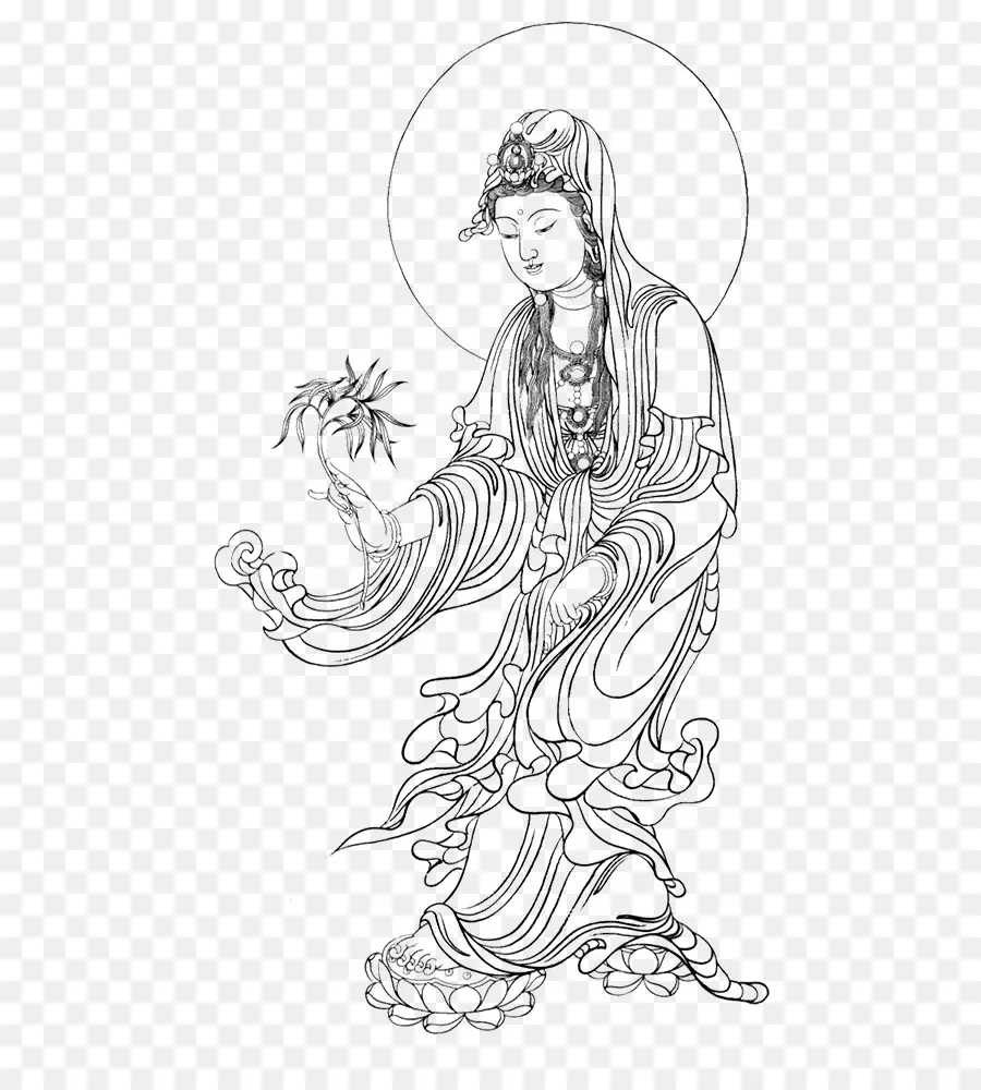 Guanyin，Agama Buddha PNG