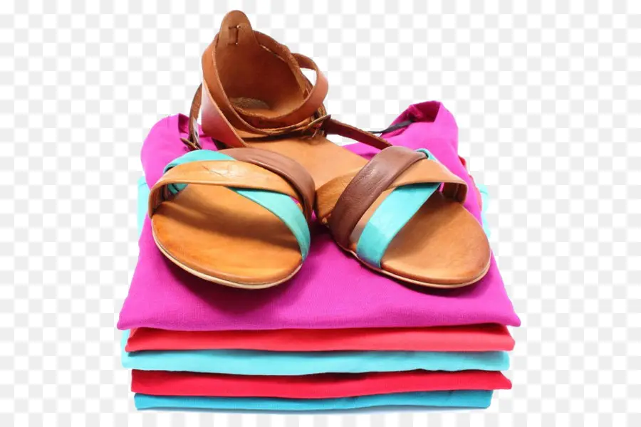 Pakaian，Sandal PNG