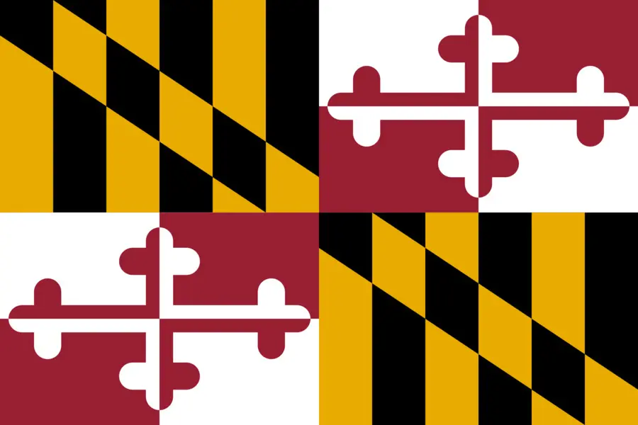 Bendera Maryland，Negara PNG