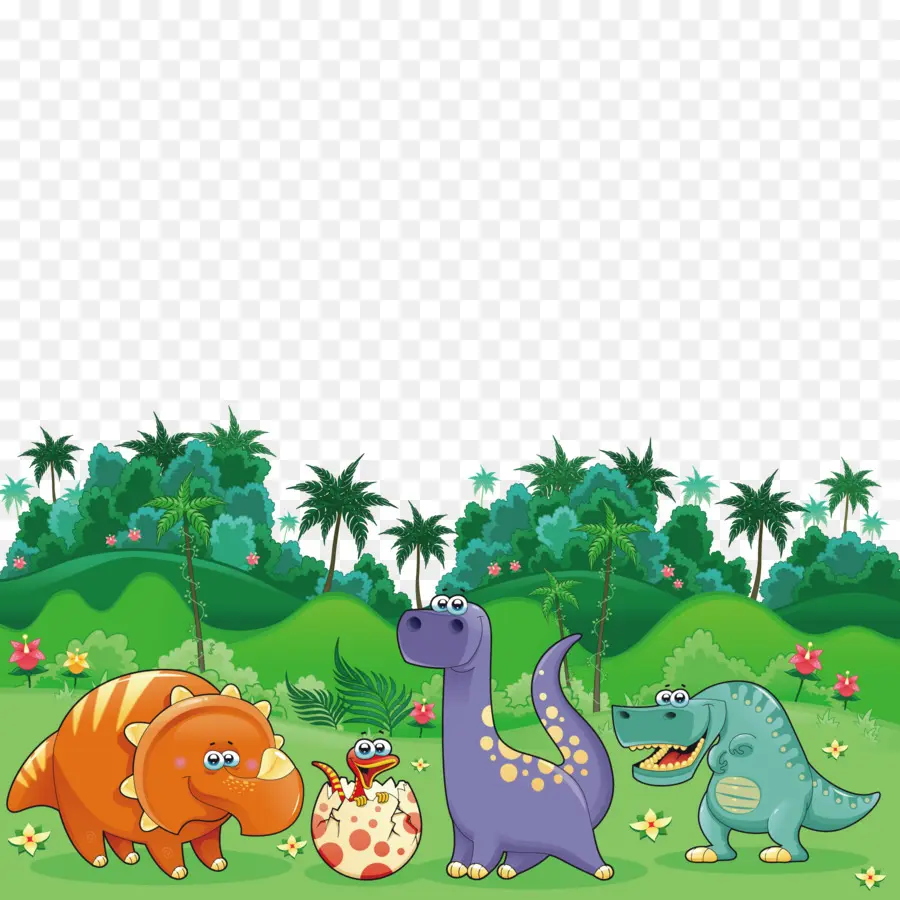 Dinosaurus，Imut Imut PNG