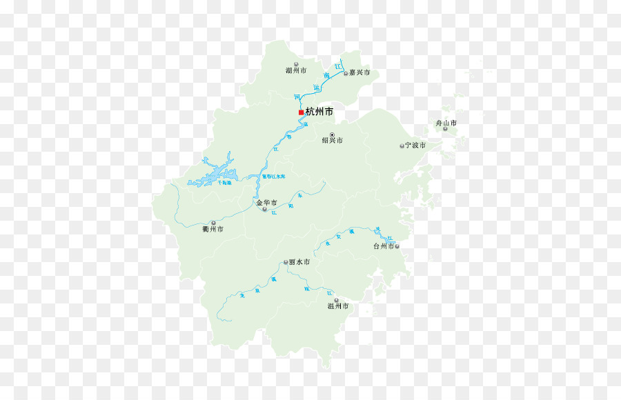 Zhejiang，Peta PNG