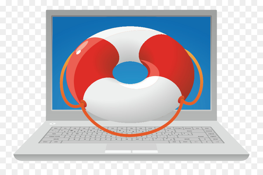 Laptop Dengan Lifebuoy，Komputer PNG