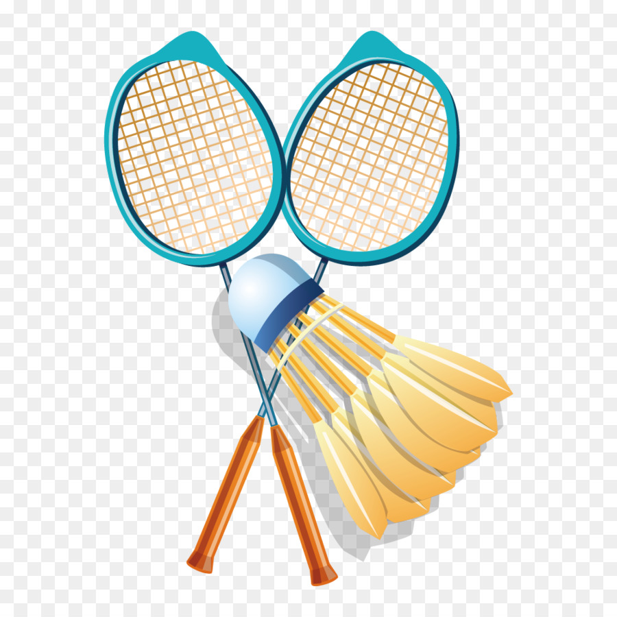 Bulu Tangkis, Badmintonracket, Kok gambar png