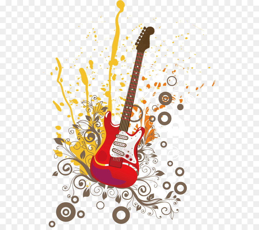 Gambar Gitar Seni - Gambar Gitar