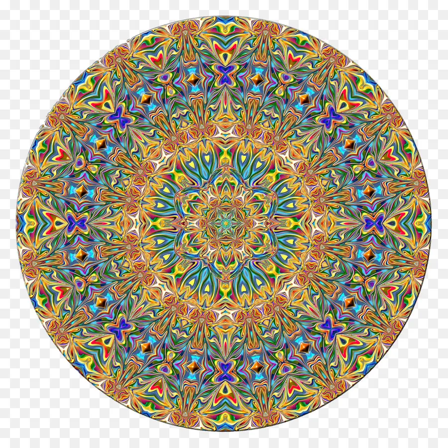 Pola Kaleidoskop，Berwarna Warni PNG